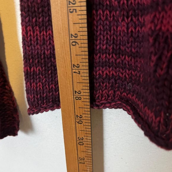 Axcess Liz Claiborne Knit Sweater Ombre Long Sleeve Stretch Multicolor - Picture 7 of 10